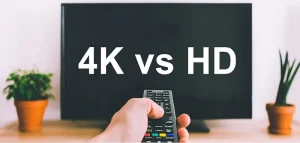 مقایسه تلویزیون 4k با Full HD