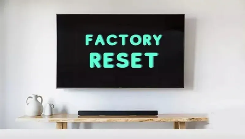 ریستکردن با روش Factory Data Reset