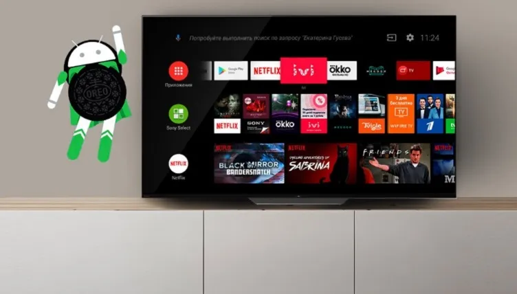 سیستم عامل سونی android tv