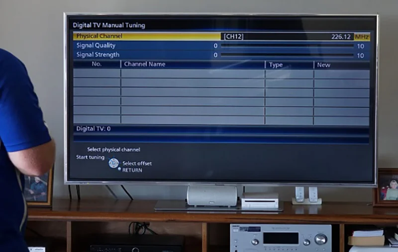 رفع رایجترین مشکلات کانال یابی دیجیتال تلویزیون sony