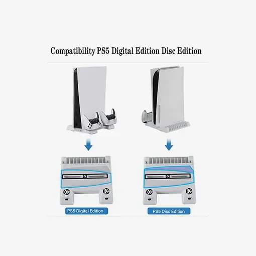 فن چندکاره Dobe برای پلی استیشن 5 مدل TP5-0593