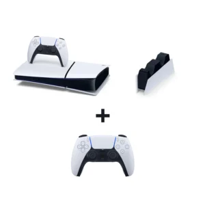 pack ps5 digital + sharzher + dual sans