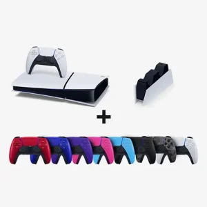 pack ps5 digital + sharzher + dual sans
