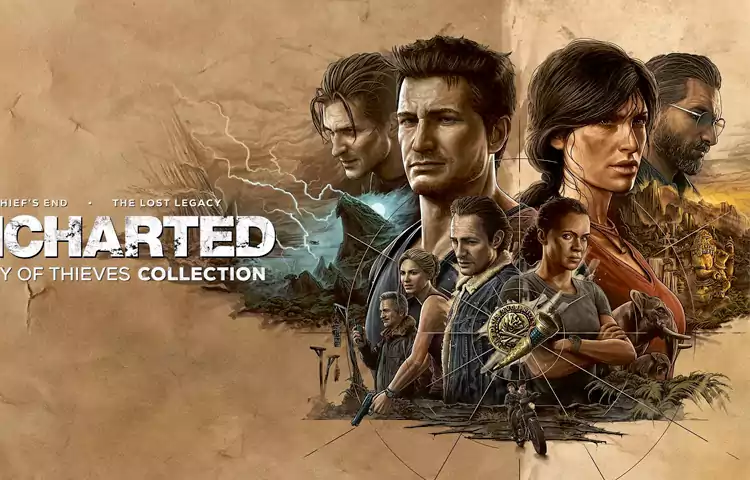 بازی UNCHARTED برای ps5