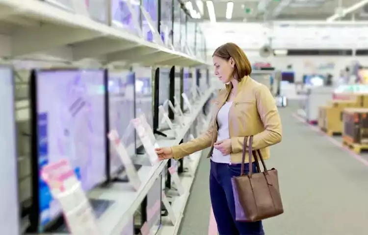 انواع صفحه نمایش تلویزیون
