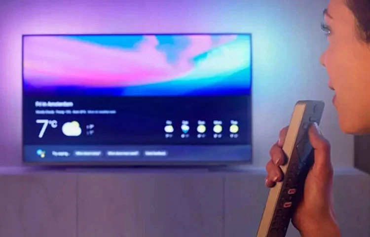 قابلیت Voice Search تلویزیون سونی
