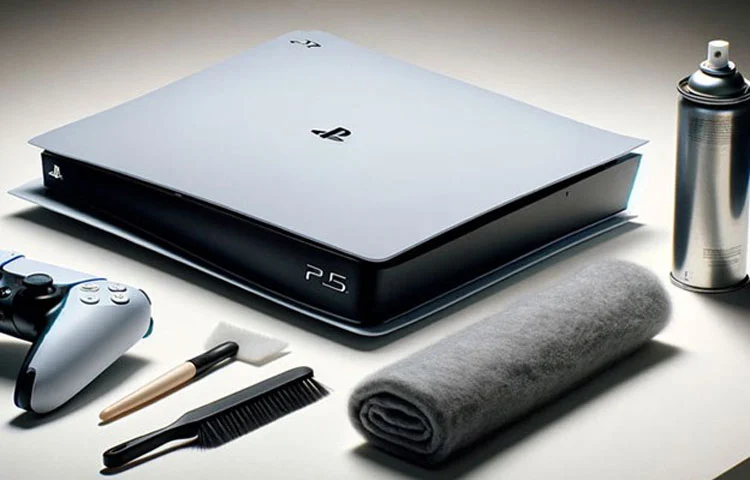 تمیز کردن ps5