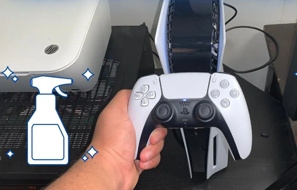 تمیز کردن ps5