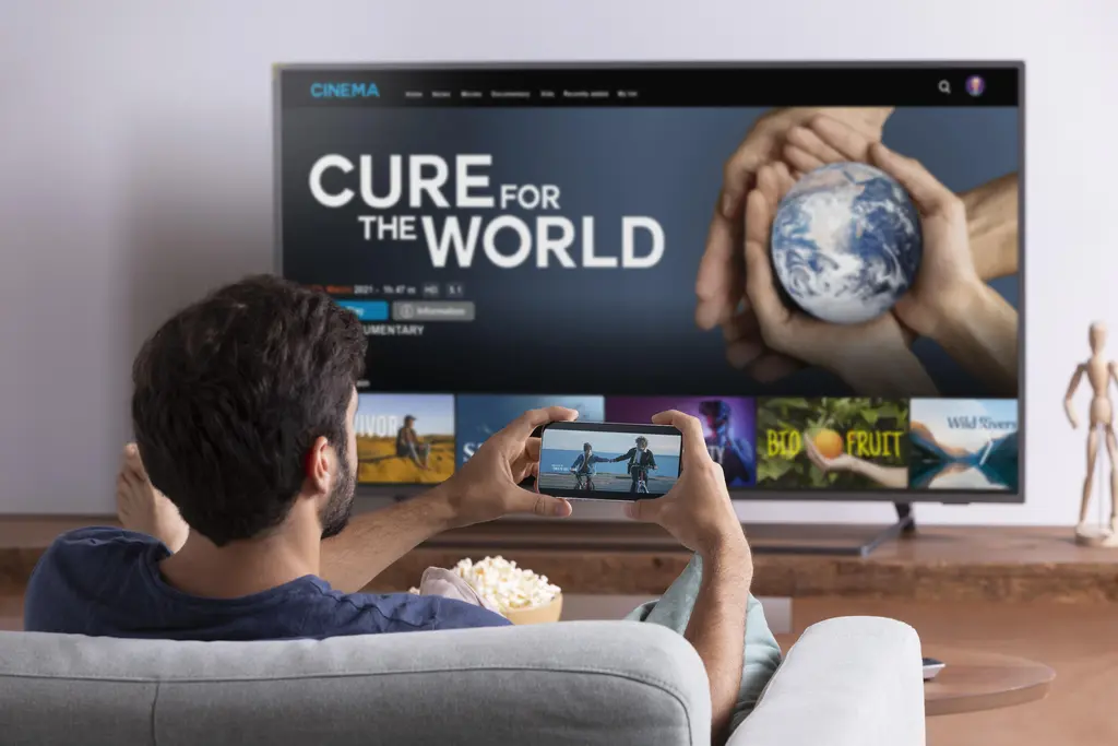 اتصال ساندبار، بلوتوث، اپلیکیشن Sony Music Center در تلویزیون سونی در خانه سونی