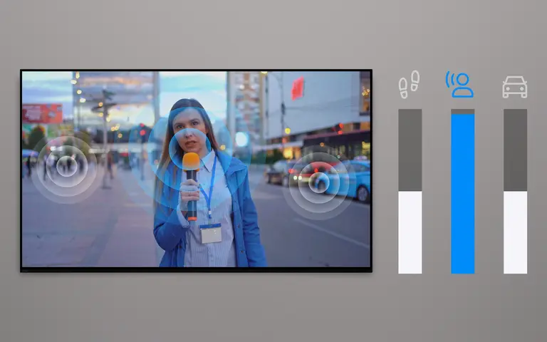فناوری Voice Zoom در تلویزیونهای سونی یکی از قابلیتهای هوشمند است که تجربه شنیداری کاربر را متناسب با نیاز او تغییر میدهد.